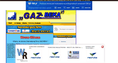 Desktop Screenshot of gazbeka.pl